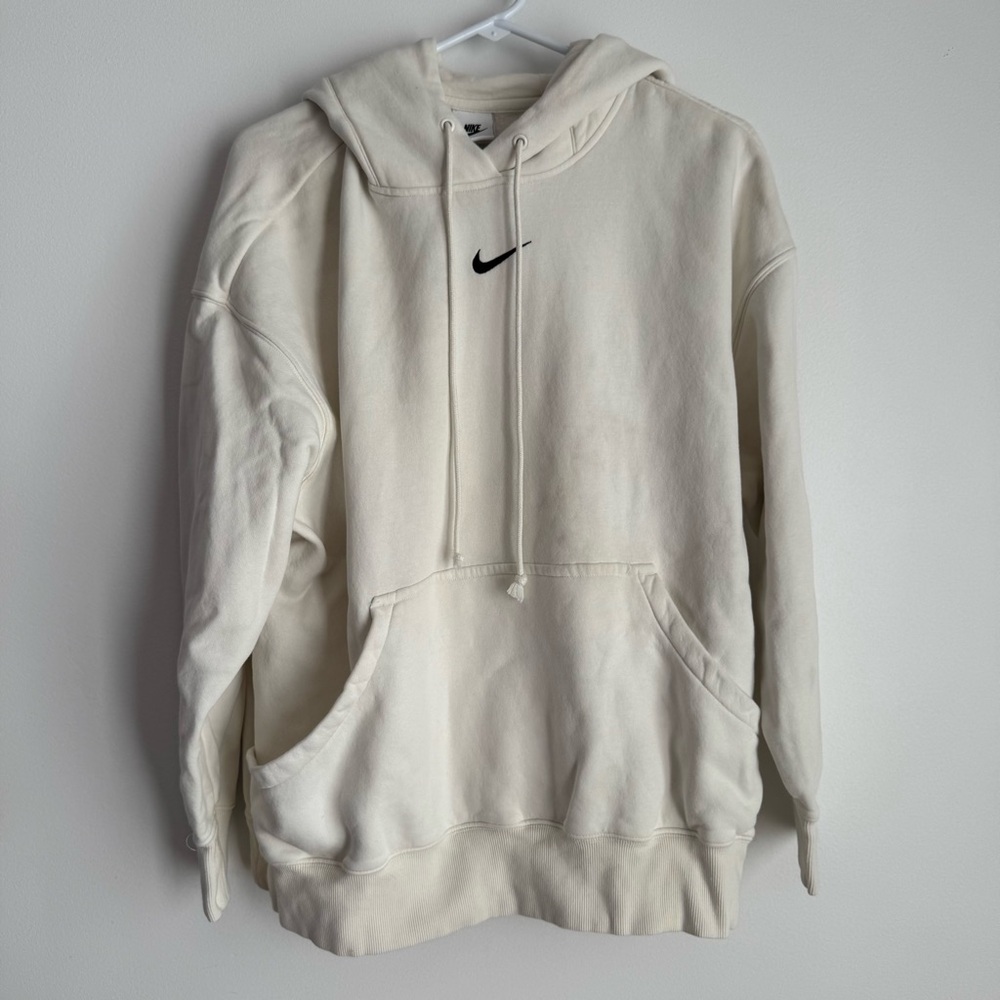 Nike White Hoodie